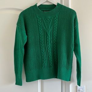 Banana Republic green emerald sweater